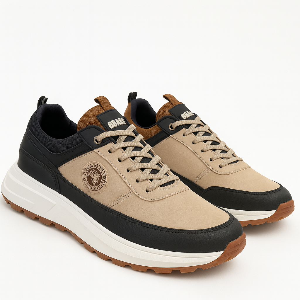 Zapatos de Hombre Casual 100% Cosido +Regalo de 3 pares de Medias