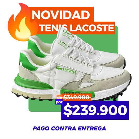 NOVIDAD: Tenis Lacoste - Coleccción Nueva