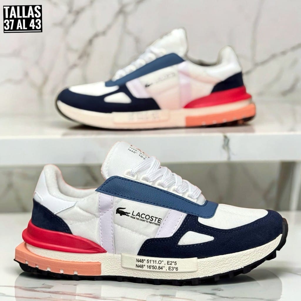 NOVIDAD: Tenis Lacoste - Coleccción Nueva