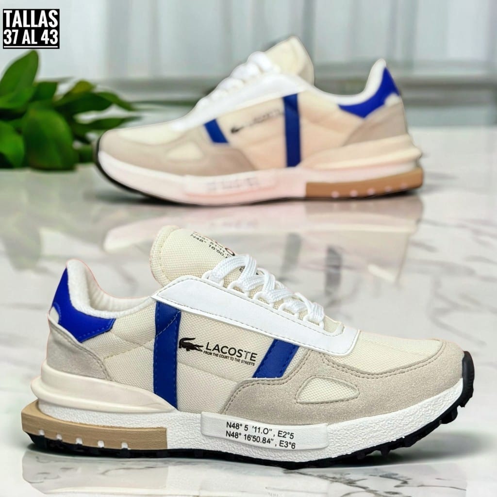 NOVIDAD: Tenis Lacoste - Coleccción Nueva